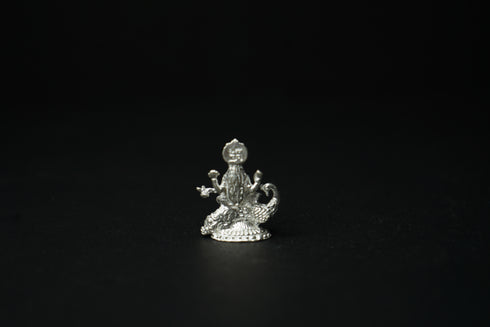 Pure Silver Saraswati Idol 22.52 grams